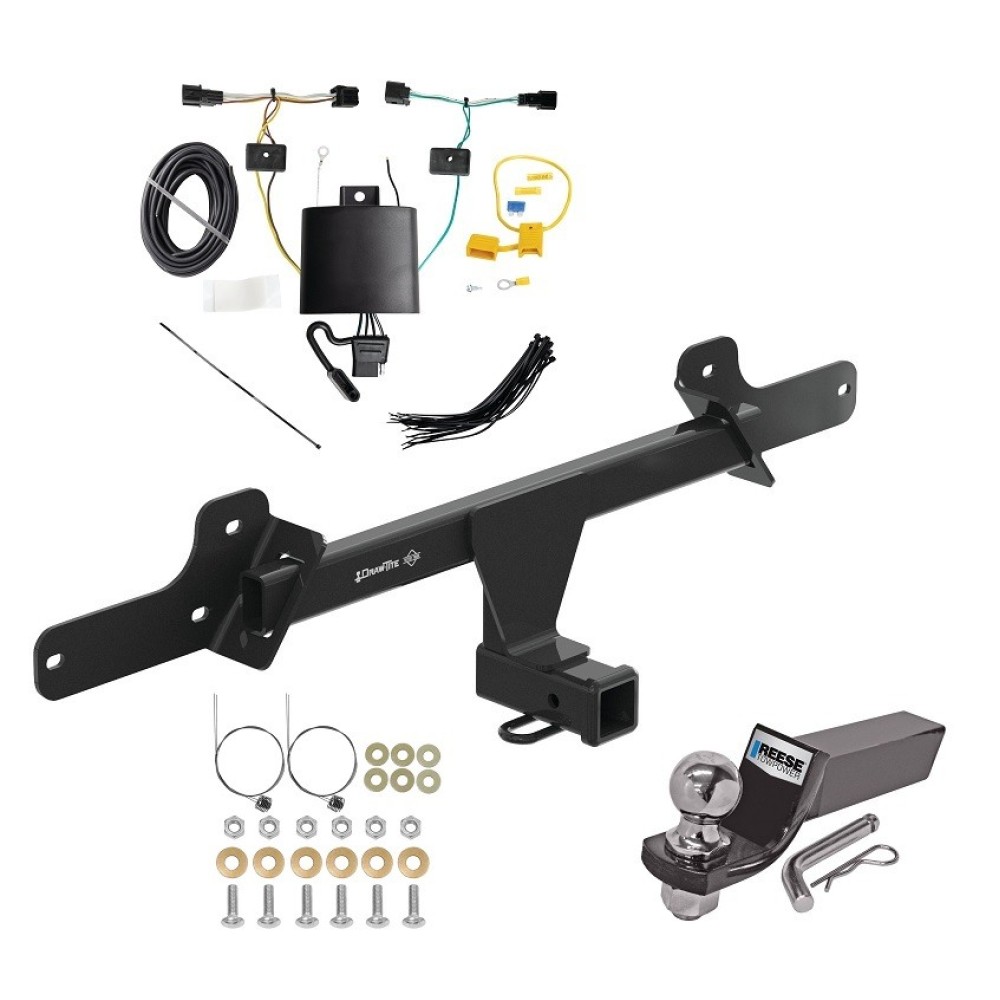 Custom Fit Trailer Hitch Wiring Harness (Plug & Play) 2" Drop Ball-Mount w/ Pin/Clip 2" Chrome Ball Installation Hardware Installation Instructions 76589 118870 21536 Draw-Tite Trailer Tow Hitch 22-23 Hyundai Ioniq 5 Complete Package Wiring Trailer Tow Hitch For 22-23 Hyundai Ioniq 5 Complete Package w/ Wiring and 2" Ball