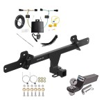 Custom Fit Trailer Hitch Wiring Harness (Plug & Play) 2" Drop Ball-Mount w/ Pin/Clip 2" Chrome Ball Installation Hardware Installation Instructions 76589 118870 21536 Draw-Tite Trailer Tow Hitch 22-23 Hyundai Ioniq 5 Complete Package Wiring Trailer Tow Hitch For 22-23 Hyundai Ioniq 5 Complete Package w/ Wiring and 2" Ball