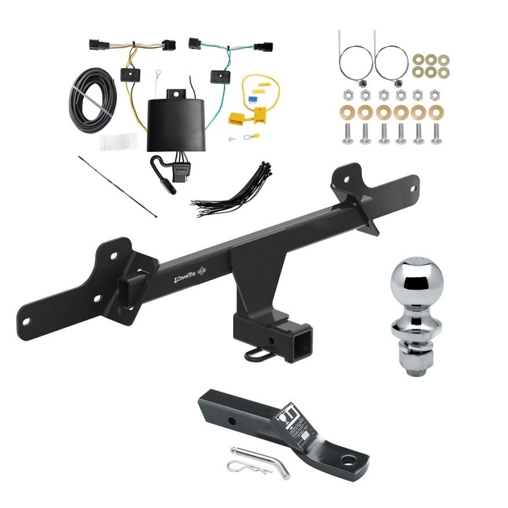 Custom Fit Trailer Hitch Wiring Harness (Plug & Play) 2" Drop Ball-Mount w/ Pin/Clip 1-7/8" Chrome Ball Installation Hardware Installation Instructions 76589 118870 23 63816 Draw-Tite Trailer Tow Hitch 22-23 Hyundai Ioniq 5 Class 3 2" Trailer Tow Hitch For 22-23 Hyundai Ioniq 5 Class 3 2" Receiver Complete Package w/ Wiring and 1-7/8" Ball