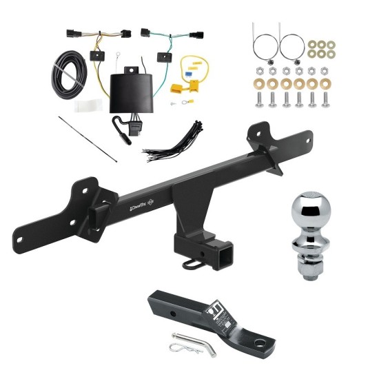 Custom Fit Trailer Hitch Wiring Harness (Plug & Play) 2" Drop Ball-Mount w/ Pin/Clip 1-7/8" Chrome Ball Installation Hardware Installation Instructions 76589 118870 23 63816 Draw-Tite Trailer Tow Hitch 22-23 Hyundai Ioniq 5 Class 3 2" Trailer Tow Hitch For 22-23 Hyundai Ioniq 5 Class 3 2" Receiver Complete Package w/ Wiring and 1-7/8" Ball