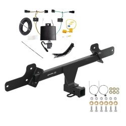 Trailer Tow Hitch For 22-25 Hyundai Ioniq 5 w/ Plug & Play Wiring Kit Class 3 2" Receiver Draw-Tite
