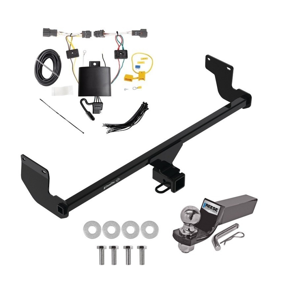 Trailer Tow Hitch For 20-24 KIA Soul exc Turbo and LED Taillights Complete Package w/ Wiring and 2" Ball Trailer Tow Hitch For 20-24 KIA Soul exc Turbo and LED Taillights Complete Package w/ Wiring and 2" Ball