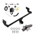 Trailer Tow Hitch For 20-24 KIA Soul exc Turbo and LED Taillights Complete Package w/ Wiring and 2" Ball Trailer Tow Hitch For 20-24 KIA Soul exc Turbo and LED Taillights Complete Package w/ Wiring and 2" Ball