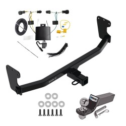Trailer Tow Hitch For 22-24 KIA EV6 Complete Package w/ Wiring and 2" Ball