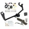 Custom Fit Trailer Hitch Wiring Harness (Plug & Play) 2" Drop Ball-Mount w/ Locking Pin/Clip 2" Chrome BallRubber Hitch Plug Cover Installation Hardware Installation Instructions 76593 118588 7005111 7010 Draw-Tite Trailer Tow Hitch 13-16 B Trailer Tow Hitch For 13-16 Buick Encore w/ Wiring 2" Ball Mount + Lock Class 3