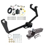 Custom Fit Trailer Hitch Wiring Harness (Plug & Play) 2" Drop Ball-Mount w/ Pin/Clip 2" Chrome Ball Installation Hardware Installation Instructions 76593 118659 21536 Draw-Tite Trailer Tow Hitch 13-16 Chevrolet Trax 17-22 Trax LS Wiring + 2 Trailer Tow Hitch For 13-16 Chevrolet Trax 17-22 Trax LS w/ Wiring + 2" Ball Class 3
