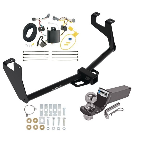 Custom Fit Trailer Hitch Wiring Harness (Plug & Play) 2" Drop Ball-Mount w/ Pin/Clip 2" Chrome Ball Installation Hardware Installation Instructions 76593 118659 21536 Draw-Tite Trailer Tow Hitch 13-16 Chevrolet Trax 17-22 Trax LS Wiring + 2 Trailer Tow Hitch For 13-16 Chevrolet Trax 17-22 Trax LS w/ Wiring + 2" Ball Class 3