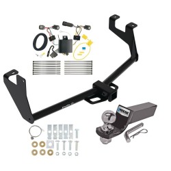 Trailer Tow Hitch For 17-23 Buick Encore Exc GX w/ Wiring + 2" Ball Class 3 Trailer Tow Hitch For 17-23 Buick Encore Exc GX w/ Wiring + 2" Ball Class 3