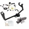Custom Fit Trailer Hitch Wiring Harness (Plug & Play) 2" Drop Ball-Mount w/ Pin/Clip 2" Chrome Ball Installation Hardware Installation Instructions 76593 118751 21536 Draw-Tite Trailer Tow Hitch 17-22 Chevrolet Trax Except LS Wiring Harness Trailer Tow Hitch For 17-22 Chevrolet Trax Except LS w/ Wiring Harness + 2" Ball Class 3
