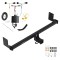 Trailer Hitch w/ Plug & Play Wiring For 18-21 Hyundai Kona Class 3 2" Tow Receiver Draw-Tite Tekonsha