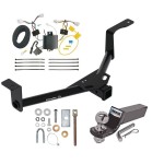 Custom Fit Trailer Hitch Wiring Harness (Plug & Play) 2" Drop Ball-Mount w/ Pin/Clip 2" Chrome Ball Installation Hardware Installation Instructions 76601 118673 21536 Draw-Tite Trailer Tow Hitch 16-22 Honda HR-V Complete Package Wiring and Trailer Tow Hitch For 16-22 Honda HR-V Complete Package w/ Wiring and 2" Ball