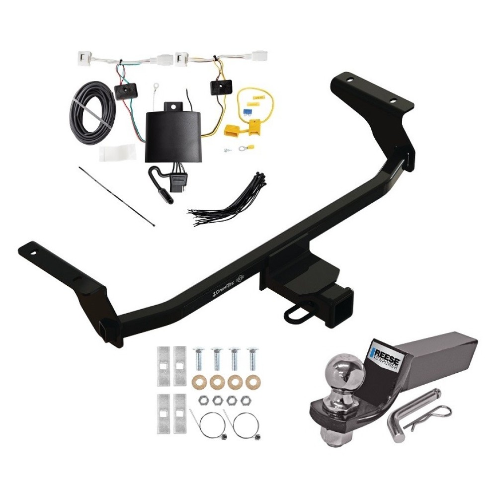 Custom Fit Trailer Hitch Wiring Harness (Plug & Play) 2" Drop Ball-Mount w/ Pin/Clip 2" Chrome Ball Installation Hardware Installation Instructions 76603 118822 21536 Draw-Tite Trailer Tow Hitch 20-23 Mazda CX-30 Complete Package Wiring and Trailer Tow Hitch For 20-23 Mazda CX-30 Complete Package w/ Wiring and 2" Ball