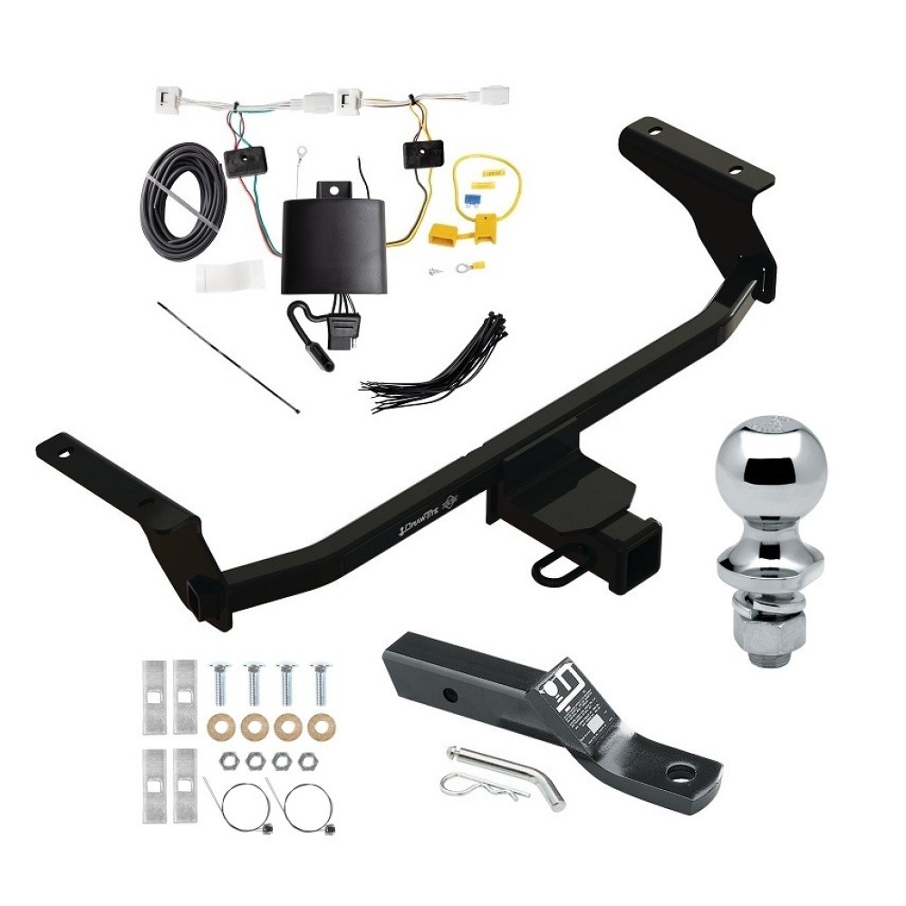 Custom Fit Trailer Hitch Wiring Harness (Plug & Play) 2" Drop Ball-Mount w/ Pin/Clip 1-7/8" Chrome Ball Installation Hardware Installation Instructions 76603 118822 23 63816 Draw-Tite Trailer Tow Hitch 20-23 Mazda CX-30 Class 3 2" Rece Trailer Tow Hitch For 20-23 Mazda CX-30 Class 3 2" Receiver Complete Package w/ Wiring and 1-7/8" Ball