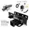 Custom Fit Trailer Hitch Wiring Harness (Plug & Play) 2" Drop Ball-Mount w/ Pin/Clip 2" Chrome Ball Installation Hardware Installation Instructions 76605 118849 21536 Draw-Tite Trailer Tow Hitch 21-23 Bronco w/LED Taillights Except Models w Trailer Tow Hitch For 21-24 Ford Bronco w/LED Taillights Except Models w/OEM Hitch Complete Package w/ Wiring and 2" Ball