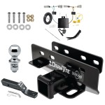 Custom Fit Trailer Hitch Wiring Harness (Plug & Play) 2" Drop Ball-Mount w/ Pin/Clip 1-7/8" Chrome Ball Installation Hardware Installation Instructions 76605 118867 23 63816 Draw-Tite Trailer Tow Hitch 21-23 Bronco Except w/LED Taillights o Trailer Tow Hitch For 21-24 Ford Bronco Except w/LED Taillights or w/OEM Hitch 2" Receiver Complete Package w/ Wiring and 1-7/8" Ball