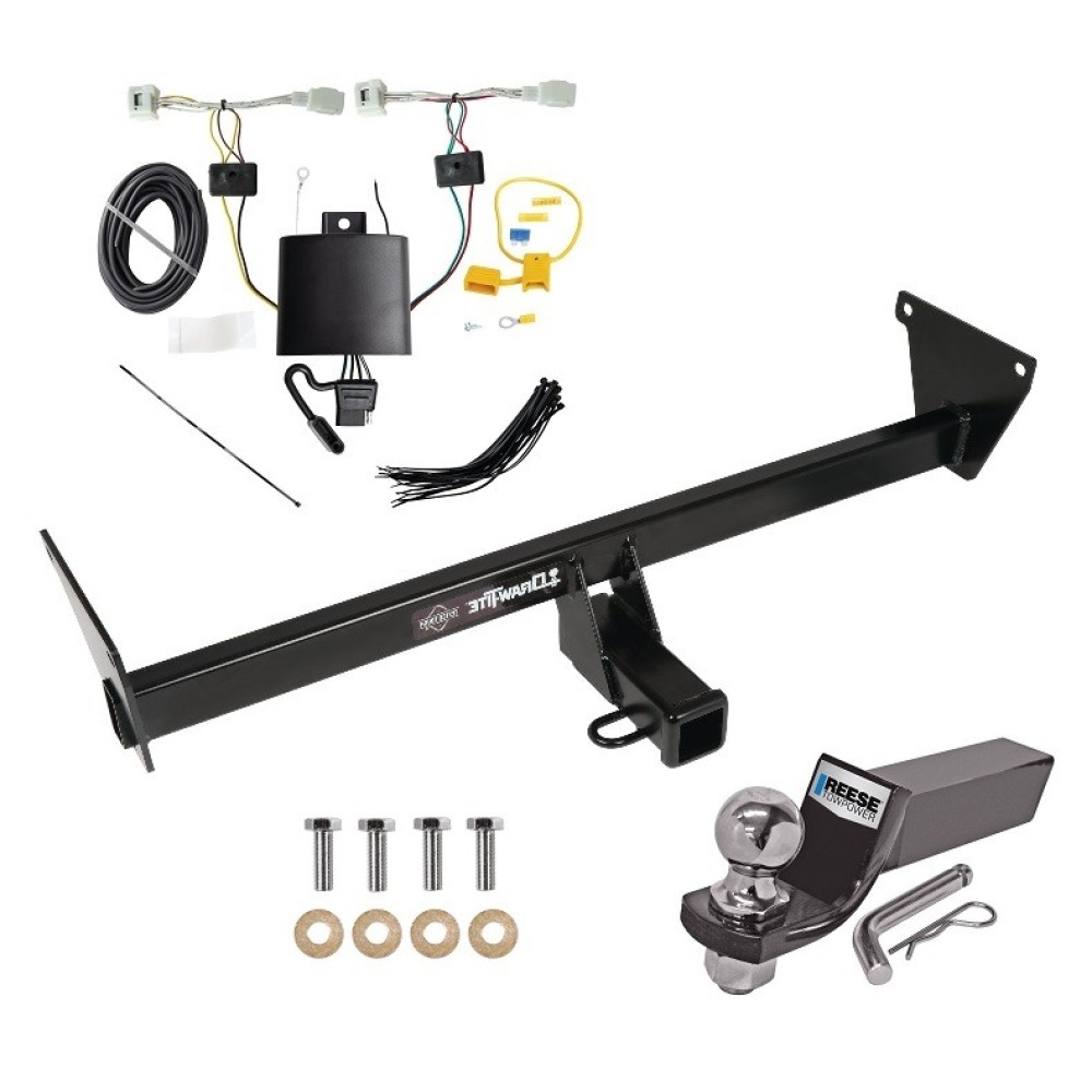 Custom Fit Trailer Hitch Wiring Harness (Plug & Play) 2" Drop Ball-Mount w/ Pin/Clip 2" Chrome Ball Installation Hardware Installation Instructions 76624 118871 21536 Draw-Tite Trailer Tow Hitch 2023 Mazda CX-50 Complete Package Wiring and Trailer Tow Hitch For 23-24 Mazda CX-50 Complete Package w/ Wiring and 2" Ball