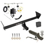 Custom Fit Trailer Hitch Wiring Harness (Plug & Play) 2" Drop Ball-Mount w/ Locking Pin/Clip 2" Chrome Ball Rubber Hitch Plug Cover Installation Hardware Installation Instructions 76624 118871 7005111 7010 Draw-Tite Trailer Tow Hitch 2023 M Trailer Tow Hitch For 23-24 Mazda CX-50 Deluxe Package Wiring 2" Ball Mount and Lock