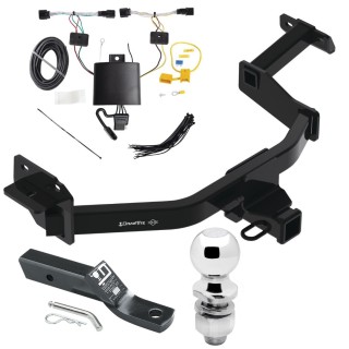 Trailer Tow Hitch For 21-23 KIA Sorento Complete Package w/ Wiring Harness Kit and 2" Ball Trailer Tow Hitch For 21-23 KIA Sorento Complete Package w/ Wiring Harness Kit and 2" Ball