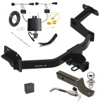Trailer Tow Hitch For 21-23 KIA Sorento Deluxe Package Wiring 2" Ball Mount and Lock Trailer Tow Hitch For 21-23 KIA Sorento Deluxe Package Wiring 2" Ball Mount and Lock