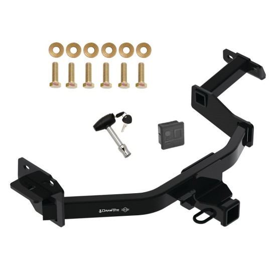 Trailer Tow Hitch For 21-23 Hyundai Santa Fe KIA Sorento 2" Receiver Class 3 w/ Security Lock Pin Key Trailer Tow Hitch For 21-23 Hyundai Santa Fe KIA Sorento 2" Receiver Class 3 w/ Security Lock Pin Key