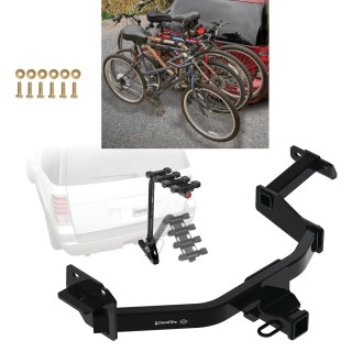 Trailer Hitch w/ 4 Bike Rack For 21-23 Hyundai Santa Fe KIA Approved for Recreational & Offroad Use Carrier for Adult Woman or Child Bicycles Foldable Trailer Hitch w/ 4 Bike Rack For 21-23 Hyundai Santa Fe KIA Approved for Recreational & Offroad Use Carrier for Adult Woman or Child Bicycles Foldable