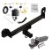 Custom Fit Trailer Hitch Wiring Harness (Plug & Play) 2" Drop Ball-Mount w/ Pin/Clip 2" Chrome Ball Installation Hardware Installation Instructions 76628 118747 21536 Draw-Tite Trailer Tow Hitch 16-22 Mercedes GLC300 All Styles Complete Pack Trailer Tow Hitch For 16-22 Mercedes GLC300 All Styles Complete Package w/ Wiring and 2" Ball