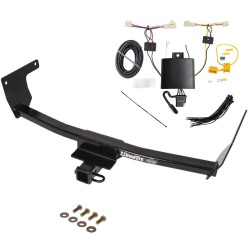 Trailer Tow Hitch For 19-24 Toyota RAV4 w/ Wiring Harness Kit Trailer Tow Hitch For 19-24 Toyota RAV4 w/ Wiring Harness Kit