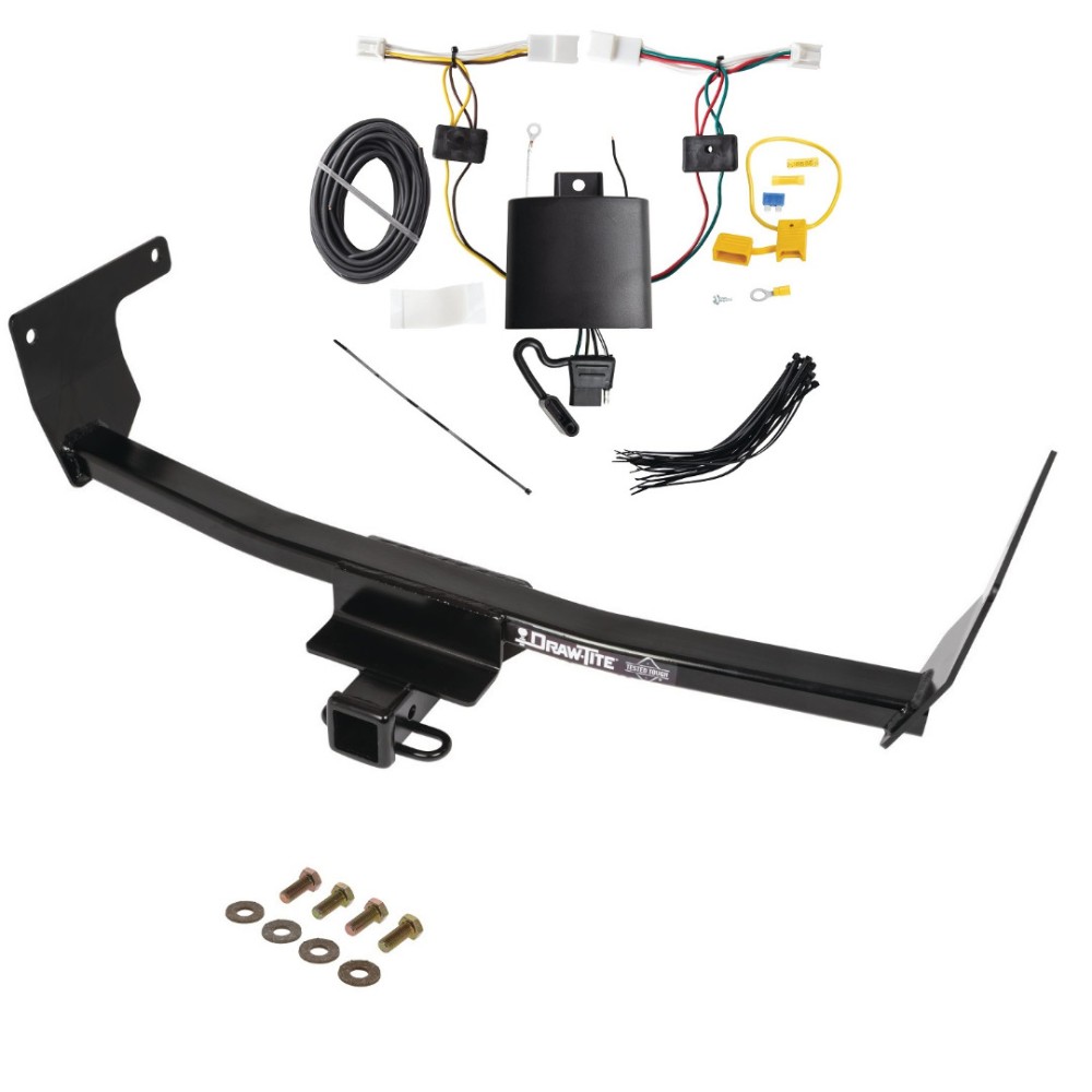Trailer Tow Hitch For 2022 Lexus NX250 NX350 NX350h NX450h+ w/ Plug & Play Wiring Harness Kit Trailer Tow Hitch For 2022 Lexus NX250 NX350 NX350h NX450h+ w/ Plug & Play Wiring Harness Kit