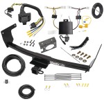 Trailer Hitch w/ 7-Way RV Plug & Play Wiring For 2022 Lexus NX250 NX350 NX350h NX450h+ Class 3 2" Receiver All Models Trailer Hitch w/ 7-Way RV Plug & Play Wiring For 2022 Lexus NX250 NX350 NX350h NX450h+ Class 3 2" Receiver All Models