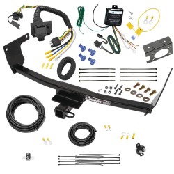 Trailer Hitch w/ 7-Way RV Wiring For 21-25 Lexus NX250 NX350 21-24 NX350h NX450h+ Class 3 2" Receiver All Models 