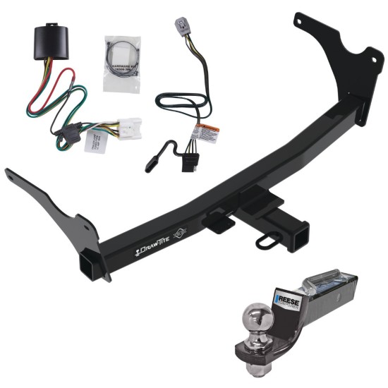 Tow Package For 2024 Toyota Grand Highlander Trailer Hitch w/ Wiring 2" Drop Mount 2" Ball 2" Receiver Tow Package For 2024 Toyota Grand Highlander Trailer Hitch w/ Wiring 2" Drop Mount 2" Ball 2" Receiver