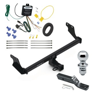 Trailer Tow Hitch For 23-24 Dodge Hornet Except R/T w/ Wiring Kit + 1-7/8" Ball 2" Receiver Class 3 Trailer Tow Hitch For 23-24 Dodge Hornet Except R/T w/ Wiring Kit + 1-7/8" Ball 2" Receiver Class 3