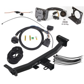 Trailer Tow Hitch For 2024 Ford Ranger w/ Wiring Harness Kit Class 4 Trailer Tow Hitch For 2024 Ford Ranger w/ Wiring Harness Kit Class 4