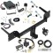 Class 3 4K Trailer Hitch Tow Package Reese Brake Control For 2025 Volkswagen ID. Buzz w/ 7-Way RV Wiring 2" Drop Mount 2" Ball 2" Receiver Draw-Tite Tekonsha