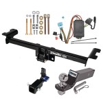 Custom Fit Trailer Hitch Removable 2” Receiver Wiring Harness (Plug & Play) 2" Drop Ball-Mount w/ Pin/Clip 2" Chrome Ball Installation Hardware Installation Instructions 76902 118500 21536 Draw-Tite Trailer Tow Hitch 10-12 Acura RDX Hidden Trailer Tow Hitch For 10-12 Acura RDX Hidden Removable 2" Receiver Complete Package w/ Wiring and 2" Ball