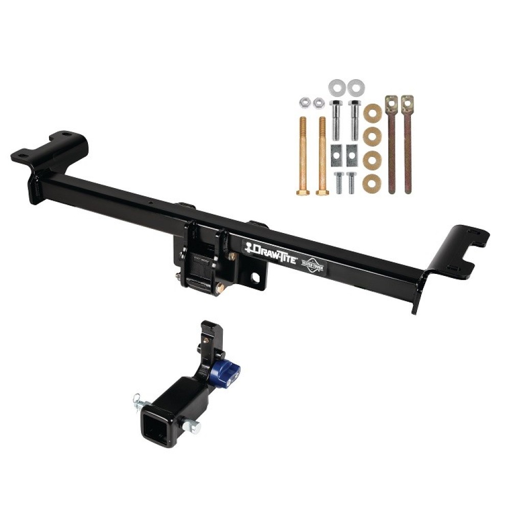 76902 2010 2011 2012 10 11 12 Acura RDX Draw-Tite Hidden Hitch Trailer Tow Hitch Receiver Bar Frame Trailer Tow Hitch For 10-18 Acura RDX Hidden Removable 2" Receiver Class 3 Draw-Tite
