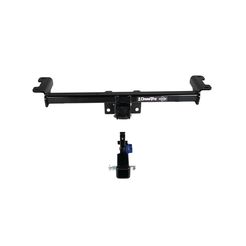 Trailer Tow Hitch For 10-12 Acura RDX Hidden Removable 2" Receiver Complete Package w/ Wiring and 1-7/8" Ball