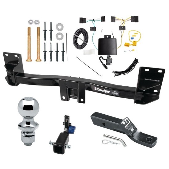 Custom Fit Trailer Hitch Removable 2” Receiver Wiring Harness (Plug & Play) 2" Drop Ball-Mount w/ Pin/Clip 1-7/8" Chrome Ball Installation Hardware Installation Instructions 76903 118743 23 63816 Draw-Tite Trailer Tow Hitch 15-18 BMW X5 Exc Trailer Tow Hitch For 15-18 BMW X5 Except M Sport Package Hidden Removable 2" Receiver Complete Package w/ Wiring and 1-7/8" Ball