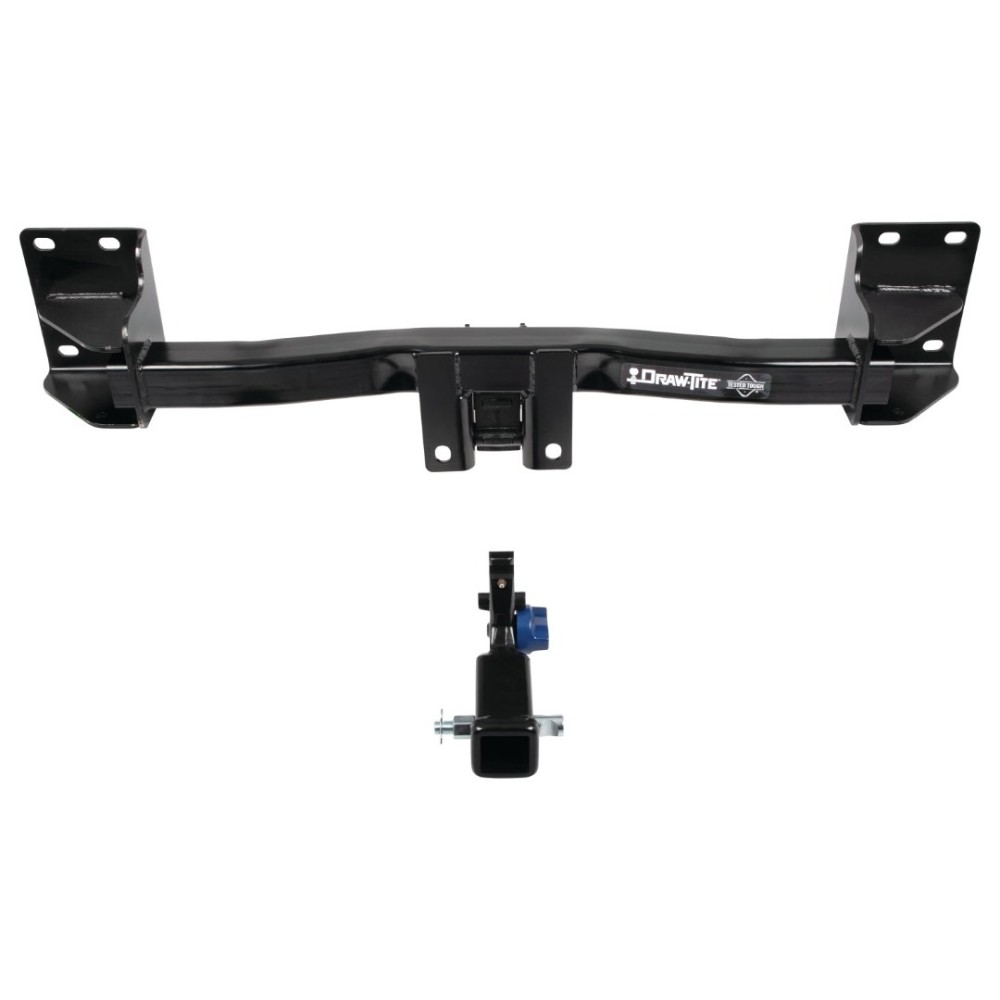 Custom Fit Trailer Hitch Removable 2” Receiver Wiring Harness (Plug & Play) 2" Drop Ball-Mount w/ Pin/Clip 1-7/8" Chrome Ball Installation Hardware Installation Instructions 76903 118743 23 63816 Draw-Tite Trailer Tow Hitch 15-18 BMW X5 Exc Trailer Tow Hitch For 15-18 BMW X5 Except M Sport Package Hidden Removable 2" Receiver Complete Package w/ Wiring and 1-7/8" Ball
