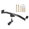 76905 2016 2017 2018 2019 2020 2021 2022 16 17 18 19 20 21 22 Lexus RX350 Draw-Tite Hidden Hitch Trailer Tow Hitch Receiver Bar Frame Trailer Tow Hitch For 16-22 Lexus RX350 RX450h Hidden Removable 2" Receiver Class 3 Draw-Tite