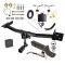 Trailer Tow Hitch For 20-24 Lincoln Aviator Hidden Removable 2" Receiver Deluxe Package Wiring 2" Ball Mount and Lock