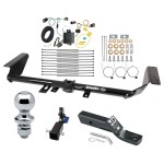Custom Fit Trailer Hitch Removable 2” Receiver Wiring Harness (Plug & Play) 2" Drop Ball-Mount w/ Pin/Clip 1-7/8" Chrome Ball Installation Hardware Installation Instructions 76916 118712 23 63816 Draw-Tite Trailer Tow Hitch 17-20 Chrysler Pa Trailer Tow Hitch For 17-20 Chrysler Pacifica Hidden Removable 2" Receiver Complete Package w/ Wiring and 1-7/8" Ball