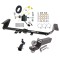 Custom Fit Trailer Hitch Removable 2” Receiver Wiring Harness (Plug & Play) 2" Drop Ball-Mount w/ Pin/Clip 2" Chrome Ball Installation Hardware Installation Instructions 76916 118723 21536 Draw-Tite Trailer Tow Hitch 17-20 Chrysler Pacifica Trailer Tow Hitch For 17-20 Chrysler Pacifica 20-24 Voyager 22-23 Dodge Grand Caravan Hidden Removable 2" Receiver Complete Package w/ Wiring and 2" Ball