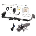 Custom Fit Trailer Hitch Removable 2” Receiver Wiring Harness (Plug & Play) 2" Drop Ball-Mount w/ Pin/Clip 2" Chrome Ball Installation Hardware Installation Instructions 76916 118835 21536 Draw-Tite Trailer Tow Hitch 21-23 Chrysler Pacifica Trailer Tow Hitch For 21-24 Chrysler Pacifica Hidden Removable 2" Receiver Complete Package w/ Wiring and 2" Ball
