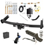 Custom Fit Trailer Hitch Removable 2” Receiver Wiring Harness (Plug & Play) 2" Drop Ball-Mount w/ Locking Pin/Clip 2" Chrome Ball Rubber Hitch Plug Cover Installation Hardware Installation Instructions 76918 118811 7005111 7010 Draw-Tite Tra Trailer Tow Hitch For 18-23 Volkswagen Tiguan Hidden Removable 2" Receiver Deluxe Package Wiring 2" Ball Mount and Lock