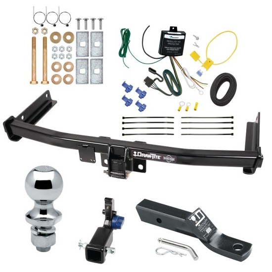 Trailer Tow Hitch For 19-24 Audi Q3 Hidden Removable 2" Receiver Complete Package w/ Wiring and 1-7/8" Ball Trailer Tow Hitch For 19-24 Audi Q3 Hidden Removable 2" Receiver Complete Package w/ Wiring and 1-7/8" Ball