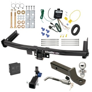Custom Fit Trailer Hitch Removable 2” Receiver Wiring Harness (Requires Splicing) 2" Drop Ball-Mount w/ Locking Pin/Clip 2" Chrome Ball Rubber Hitch Plug Cover Installation Hardware Installation Instructions 76918 119148 7005111 7010 Draw-Tite Trailer Tow Hitch For 19-24 Audi Q3 Hidden Removable 2" Receiver Deluxe Package Wiring 2" Ball Mount and Lock