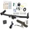 Custom Fit Trailer Hitch Removable 2” Receiver Wiring Harness (Requires Splicing) 2" Drop Ball-Mount w/ Locking Pin/Clip 2" Chrome Ball Rubber Hitch Plug Cover Installation Hardware Installation Instructions 76918 119148 7005111 7010 Draw-Tite Trailer Tow Hitch For 19-24 Audi Q3 Hidden Removable 2" Receiver Deluxe Package Wiring 2" Ball Mount and Lock