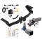 Trailer Tow Hitch For 21-23 Ford Mustang Mach-E Hidden Removable 2" Receiver Complete Package w/ Wiring and 2" Ball Trailer Tow Hitch For 21-23 Ford Mustang Mach-E Hidden Removable 2" Receiver Complete Package w/ Wiring and 2" Ball