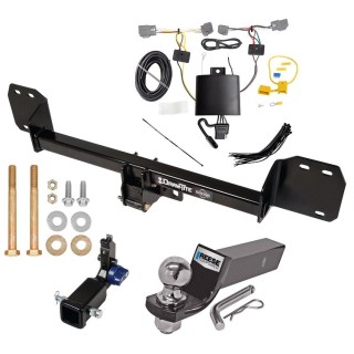 Trailer Tow Hitch For 16-24 Volvo XC90 Hidden Removable 2" Receiver Complete Package w/ Wiring and 2" Ball Trailer Tow Hitch For 16-24 Volvo XC90 Hidden Removable 2" Receiver Complete Package w/ Wiring and 2" Ball